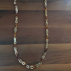 Tortoise long necklace!